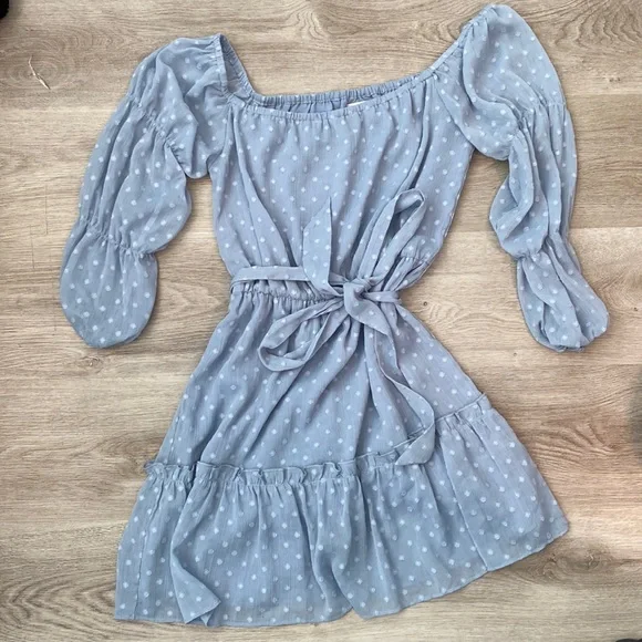 Showpo. | Dresses | Showpo Light Blue Dress | Poshmark